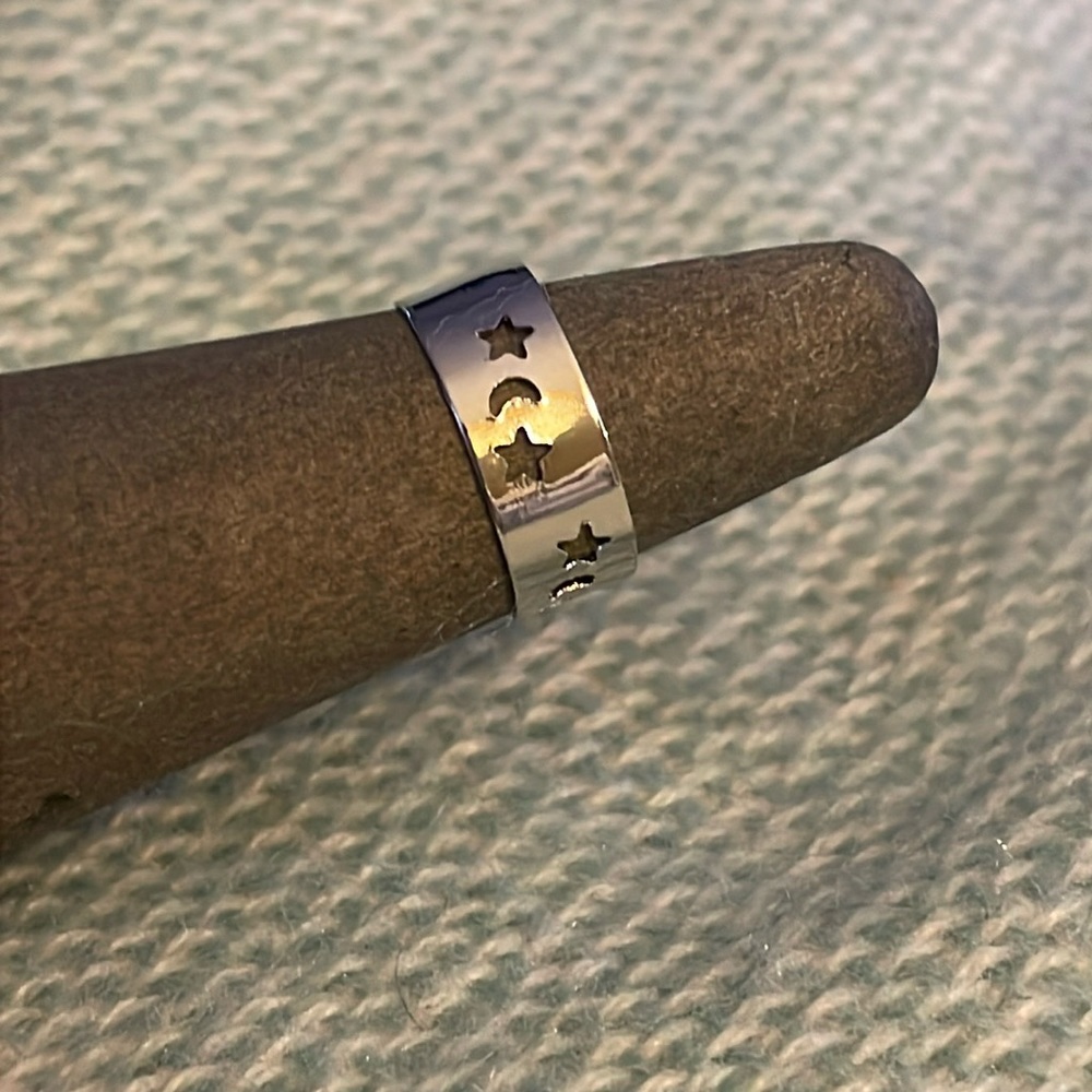 Stars & Moon NWOT Silver Tone Toe Ring